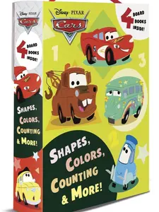 Disney Pixar Cars Learning Book for Toddlers | Shapes, Colors, Numbers & ABCs