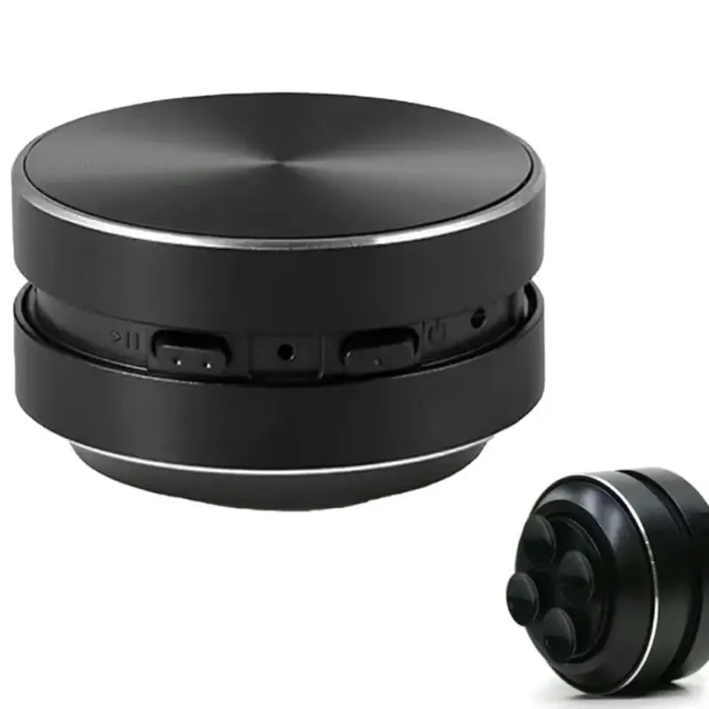 AudioMini Smartphone Speaker with Black Finish and Connectivity Ports