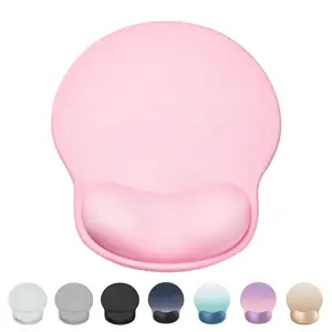 Ergonomic Mouse Pad with Wrist Rest, Large Size (10.6''x9'') Non-Slip Base, Pain Relief Design for Laptop & Computer Use, Non Slip Mousepad