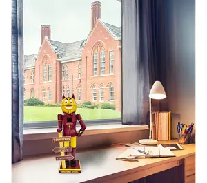 Santa's Workshop Inc. 12" Collegiate Mascot Nutcracker