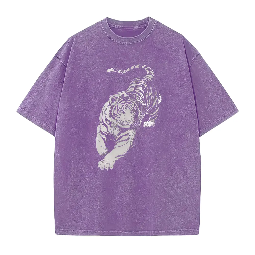 Vintage Tiger Tank Top Tanks Cotton Men Women Tanktop, Wildlife Retro Tank tops, Tiger Lover Gift, Wild Animal Camping Outfit