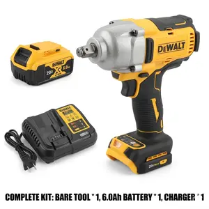 DEWALT DCF900 Impact Wrench 1/2" Inch High Torque With Hog Ring Anvil 20V Brushless Cordless Wrench Dewalt Power Tools