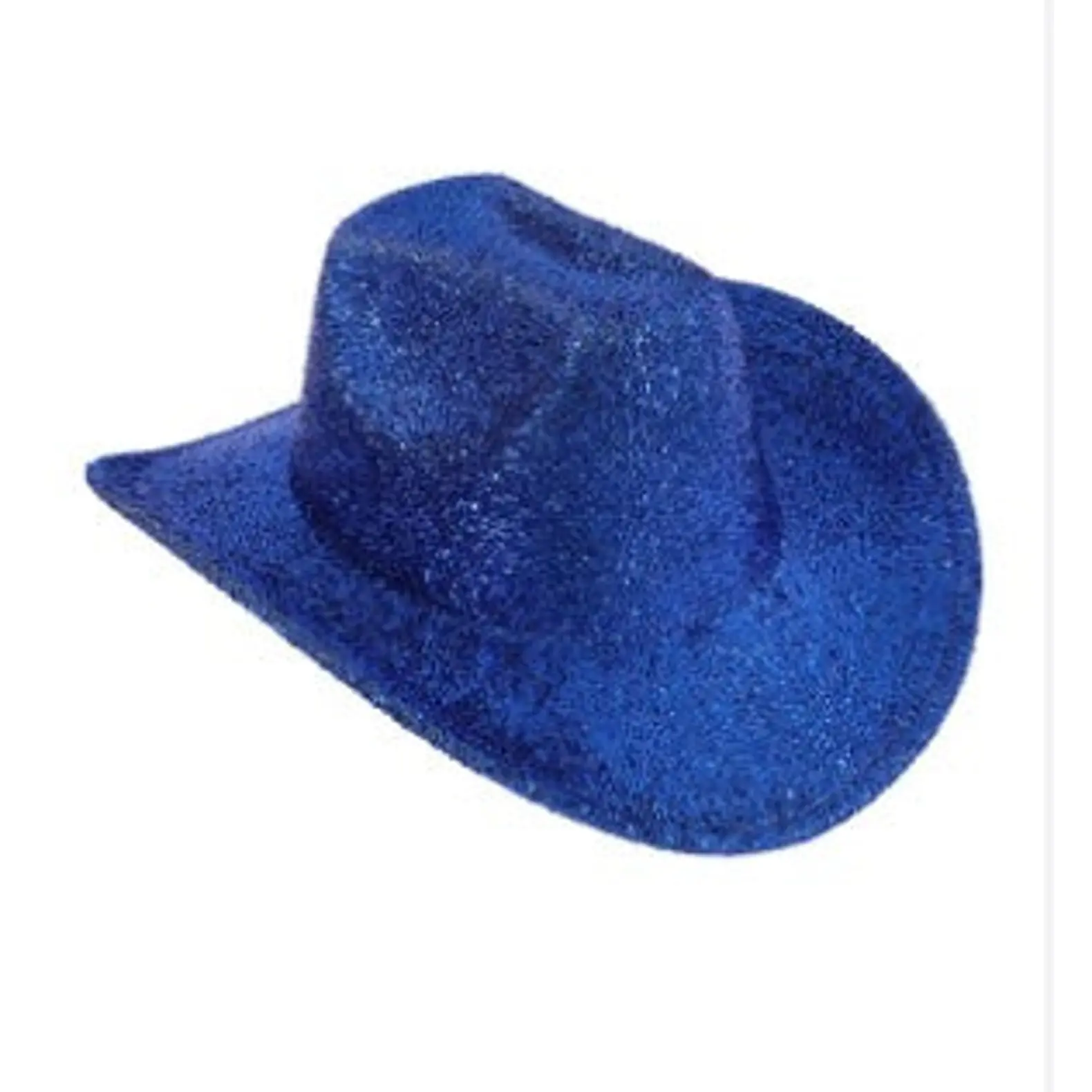 ANNIE COWBOY HAT GLITTERY BLUE  -Glittery blue cowboy hat