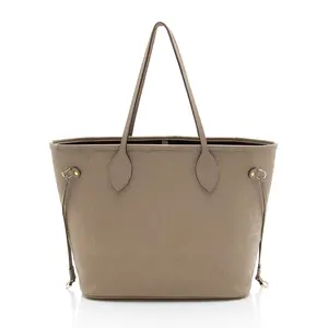 Pre-owned Louis Vuitton Leather Tote Bags Giant Monogram Empreinte Neverfull MM Tote