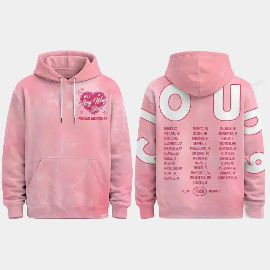Megan Moroney Merch The Cloud 9 Tour 2026 Hoodie Megan Moroney Hoodie Country Music Fan Gifts - Hoodie HG