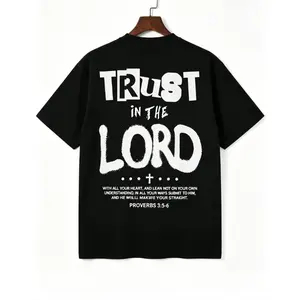 Christian Vintage Cotton Polyester Men's T - Shirt for Faith - Inspired Wear