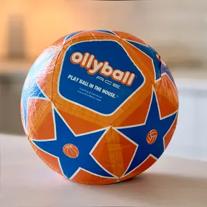 Ollyball ACE Patented All-Sport Full-Force Indoor Volleyball, Soccer Ball, Pickleball & Basketball