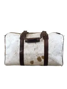 Cowhide Duffle Bag