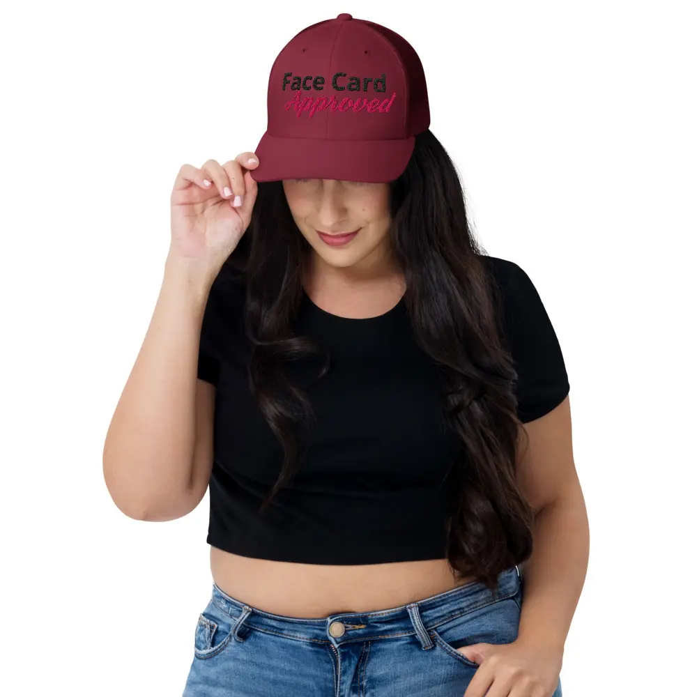 Face Card Approved Trucker Cap