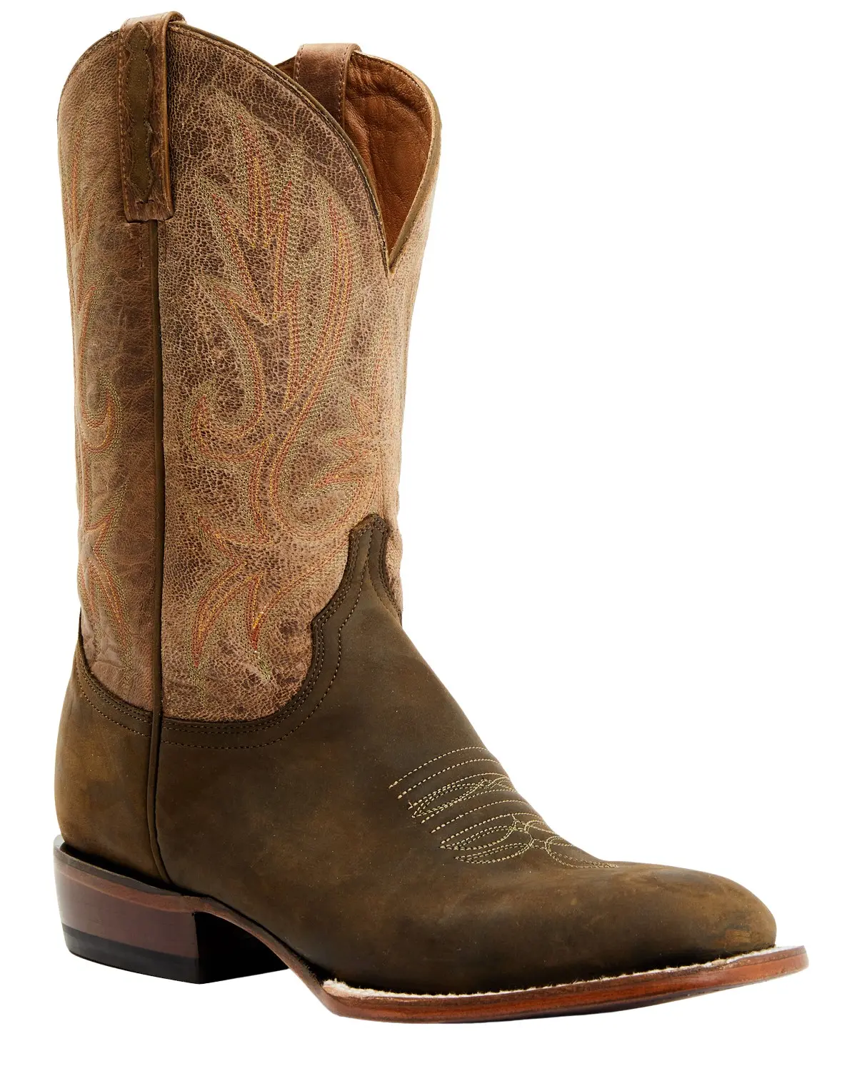 Lucchese Men's Men'S Gordon Western Boot Broad Square Toe - M4098.Wf