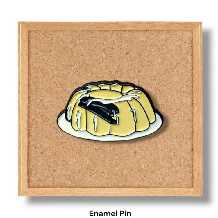 The Office Stapler in Jello Enamel Pin
