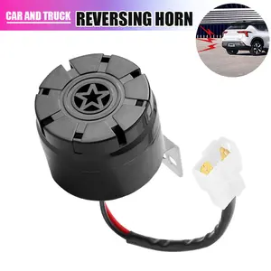 Durable Reversing Horn Backup Warning Alarm Loudly Tone Loud Horn Car Reversing Alarm For Motorcycles Auto Truck Boat