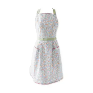 Design Imports Blue Blossom Printed Apron