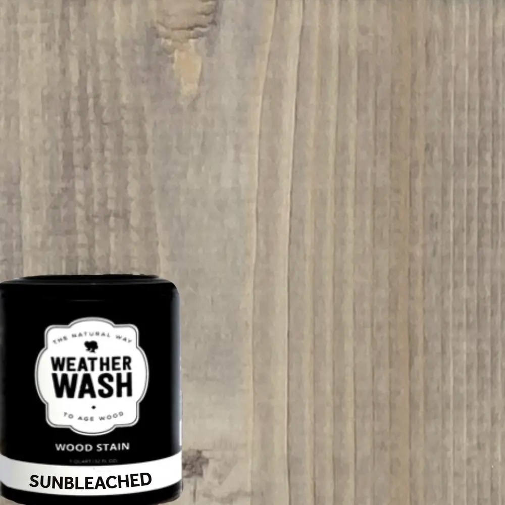 WeatherWash: SUNBLEACHED Aging Wood Stain