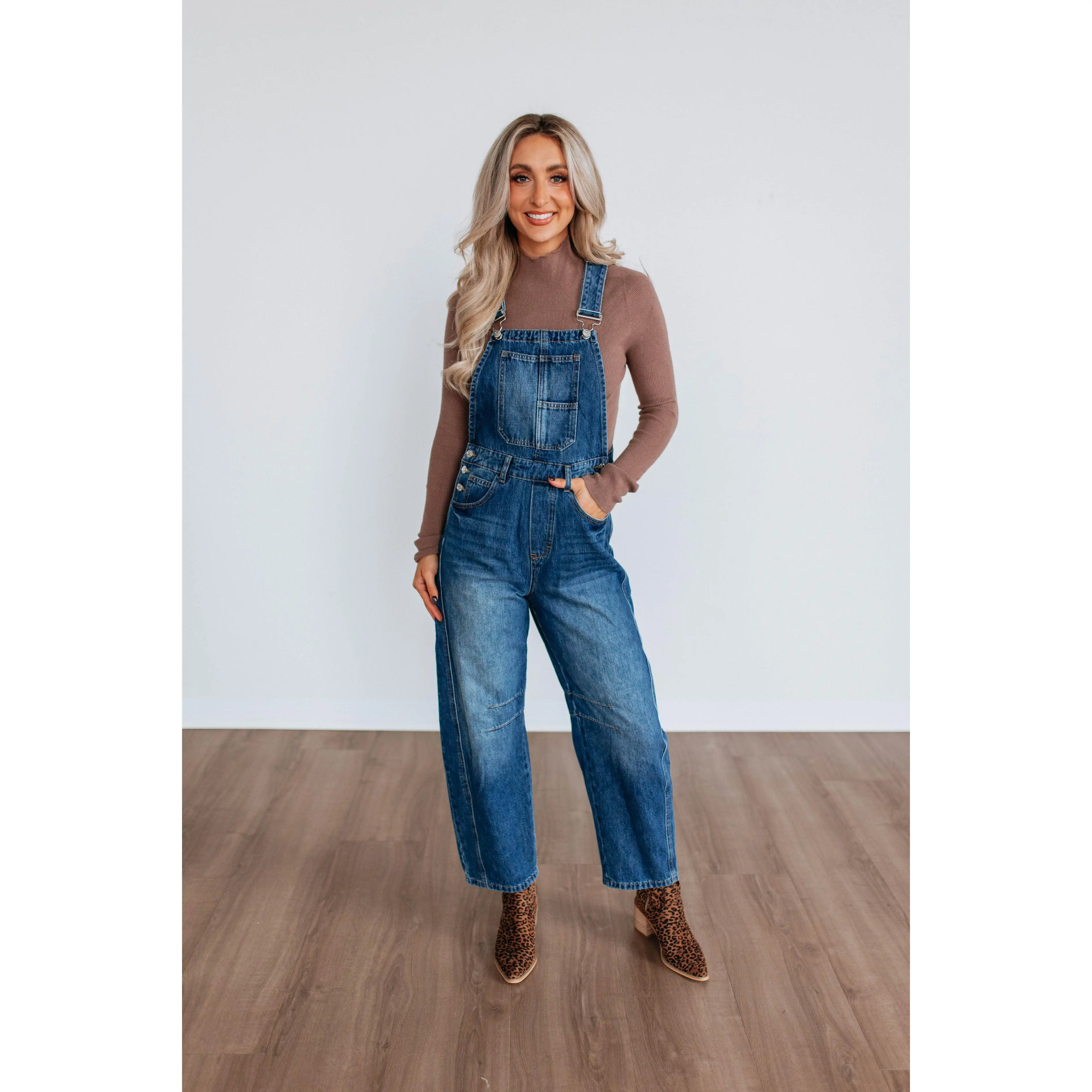 Maxine Denim Overalls