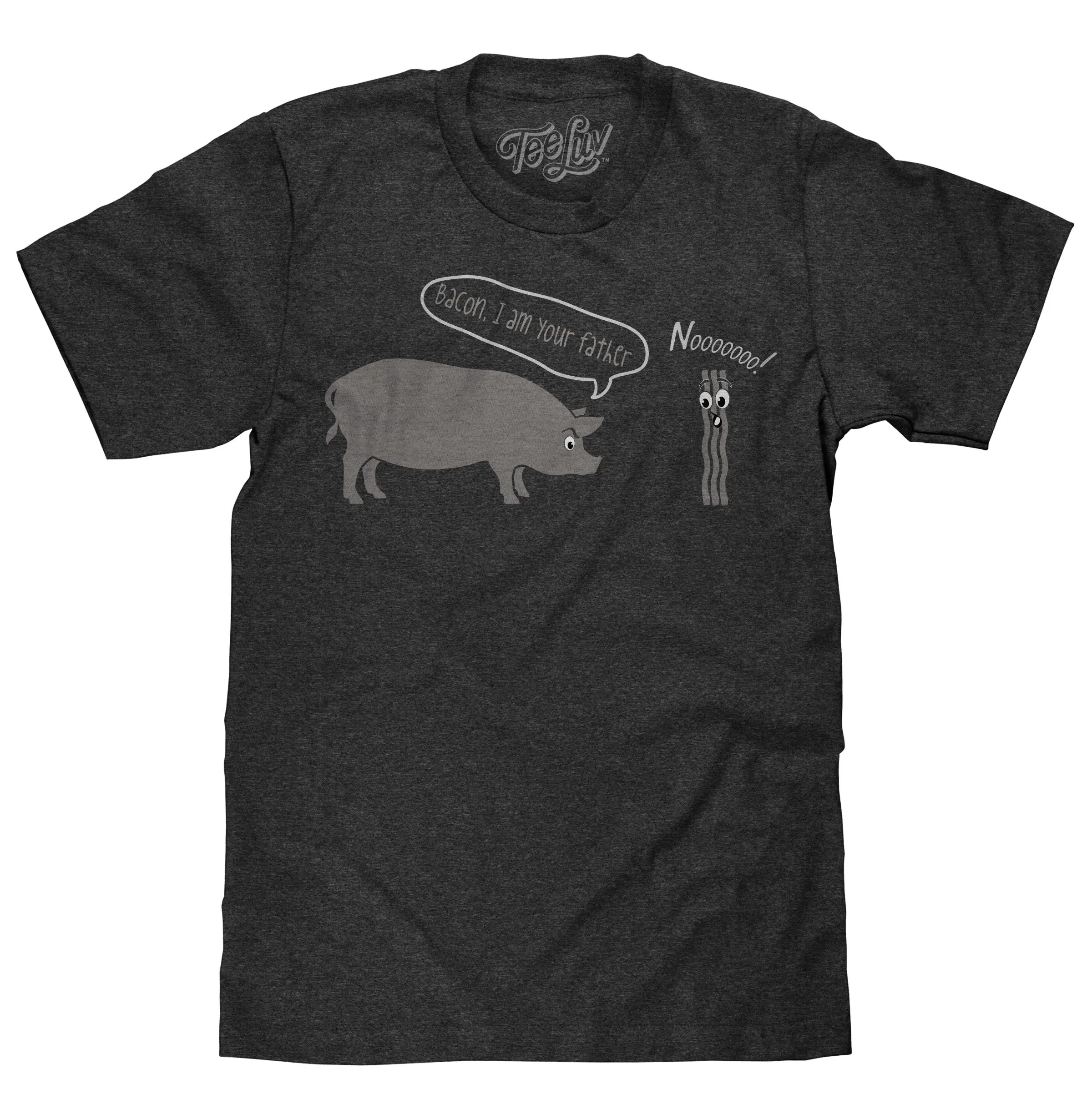 Bacon's Father T-Shirt - Gray