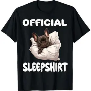 French Bulldog Frenchy Dog Official Sleepshirt Pajamas T-Shirt