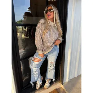 MILLER MOCK NECK SWEATSHIRT