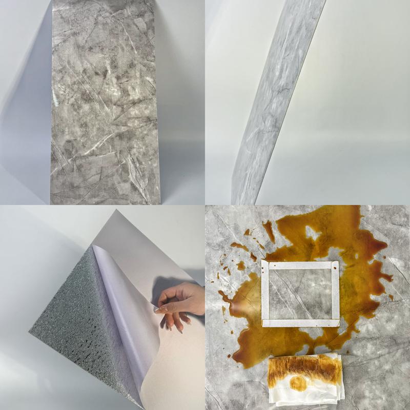 20/40Pcs Large White Marble Tile Wall Stickers, Wall Paper, Easy Peel & Stick, Waterproof Self-Adhesive Panels for Kitchen, Living Room, Bathroom, Corridor, Home and Dormitory - 23.62*11.8 inch Decorative Decal Smooth Paint Ornaments