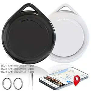 Smart Airtrack Tracker Tag, Compatible with Apple Watch and iPhone, Bluetooth-compatible Locator, Wireless Tracker for Luggage/bags, 1-4 Pack