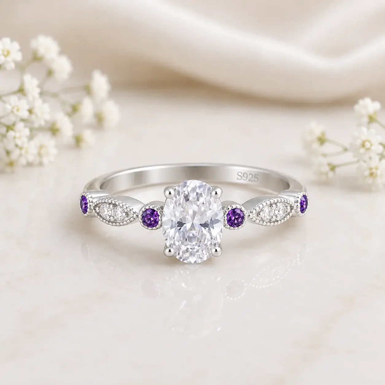 Twilight Promise Vintage Ring