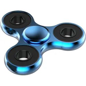 Fidget Spinner Toy Ultra Durable Stainless Steel Bearing High Speed 2-5 Min Spins Precision Brass Material Hand spinner EDC ADHD Focus Anxiety Stress Relief Boredom Killing Time Toys