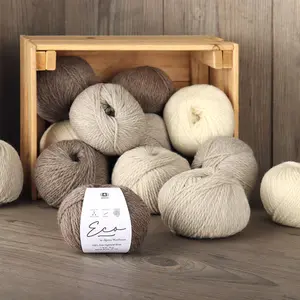 Nature's Hug 100% Eco Highland Wool Yarn 3 Skeins Worsted Weight