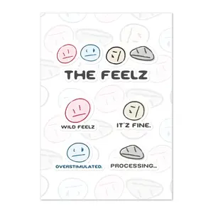 The Feelz Stickerz Sheet