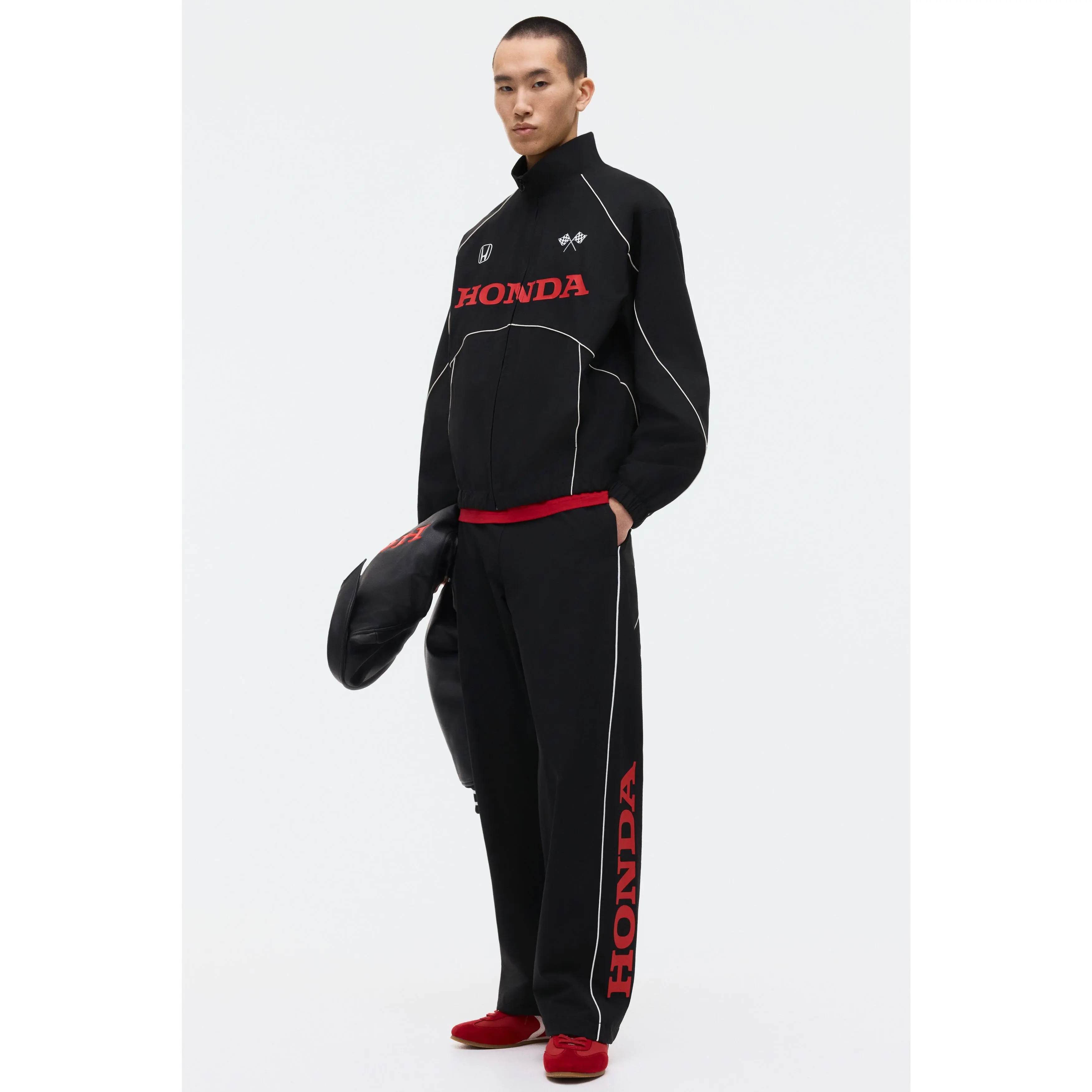 H&M Relaxed Fit Printed track pants