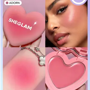 SHEGLAM Playing Cupid Cream Blush-Cherish for Flushed Cheeks - Eyeshadow, Makeup