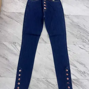 Vaqueros ajustados elásticos sexys de talle alto para mujer Vaqueros ajustados elásticos sexys de talle alto para mujer