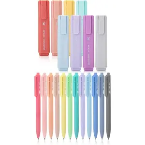 - Highlighters and Retractable Gel s, 20 Pack