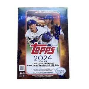 Topps 2024 MLB Topps Update Single Pack 12 Cards Exclusive Holiday Base Card Parallels Officially Licensed Product