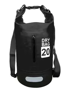 Waterproof Dry Bag - Roll Top Waterproof Backpack Sack Keeps Gear Dry for Kayak, Roll Top Drybag for Travel Swimming Boating Kayaking Paddle Board Camping Beach Accessories Dry Bags Waterproof
