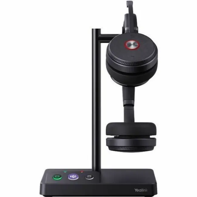 Yealink WH62 Wireless DECT Teams Binaural On-Ear Headset 1308006C