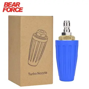 Blue Pressure Washer Turbo Nozzle, 360° Rotating 3000 PSI with 1/4" Quick Connector