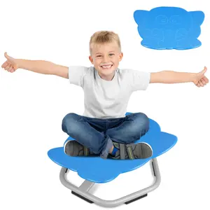 Elephant children's swivel chair, autistic children's swivel chair, training coordination, metal base non-slip indoor and outdoor Stress Relief Toys