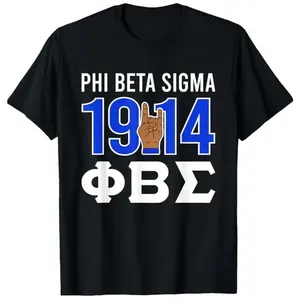 Phi Beta Sigma Fraternity Relaxed Fit T-Shirt,Breathable Cotton Crew Neck graphic tee, Soft Menswear, Casual Streetwear, Moisture-Wicking T-Shirt