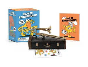 Sad Trombone Womp Womp RP Minis Collectible Musical Instrument in Box with Fun Stickers and Card