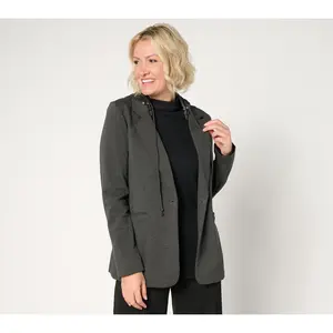 Jingle Belles by Kim Gravel Shine On Sequin Chic Ponte Blazer