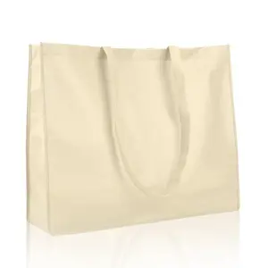 Large Non Woven Bags - Wholesale Cheap Tote Bags w/ Gussets - Q126600