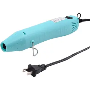 Resin Heat gun,6.6ft Cable 300W Hot Air Gun for Crafting,Acrylic Paint Dryer Multi-Purpose Electric Heating Nozzle (Blue)