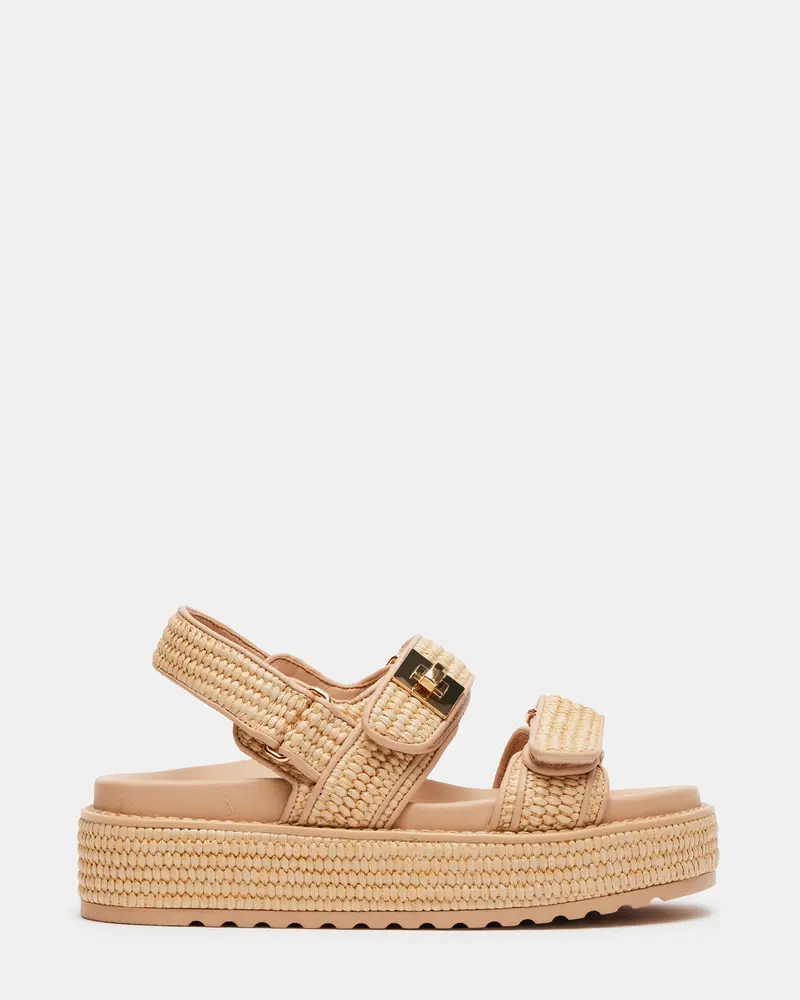 Steve Madden BIGMONA NATURAL RAFFIA