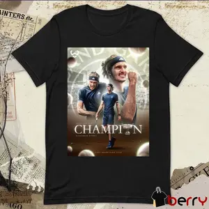 Official 2026 Roland Garros Champion Alexander Zverev First Grand Slam Title WarmUp Poster