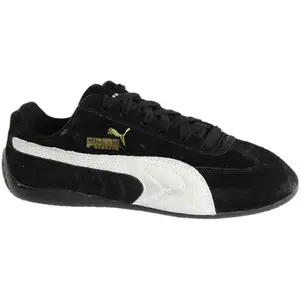 PUMA Mens Speedcat Lace Up Sneakers Shoes Casual - Black