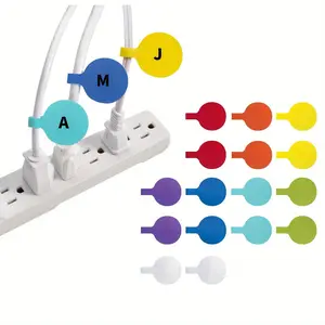 Cable Labels, Multi-Application Cable Labels for Organizing, Wire Tags, Universal Cable Labels for Charging Cords and Electronics