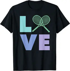 Love Tennis - Coach, Pro, Player T-Shirt - Abigailma Shop 40B07XYRPP3M