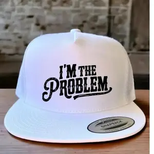 I’m The Problem Trucker Hat – Funny Embroidered Snapback Cap | Unisex Streetwear Adjustable Hat, Perfect Gift Idea