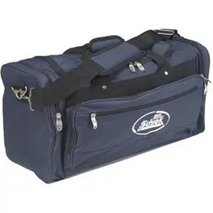 212 MAIN Schiek Deluxe Compact Gym Bag - Durable Polyester, Multi-Compartment Workout Sport Bag, Medium Travel Luggage, Sport Bags