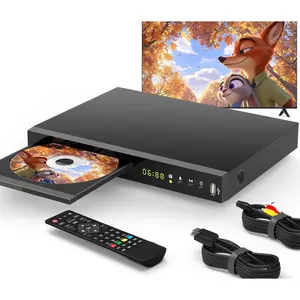 Blu Ray DVD Player Dolby Digital TrueHD/DTS ad 1080P , Play  DVDs ad Regio A 1 Blu-Rays, Support Max 128G USB Flash Drive + HDMI/AV/Coaxial Output + -i PAL/TSC with HDMI/AV